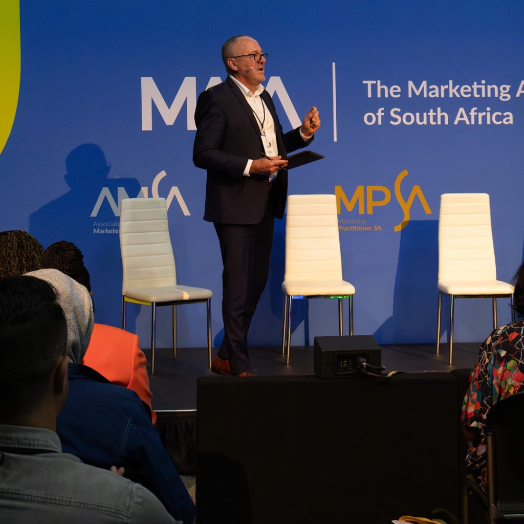 HKLM social media of Dr Sean McCoy speaking at the CMO Summit 2024