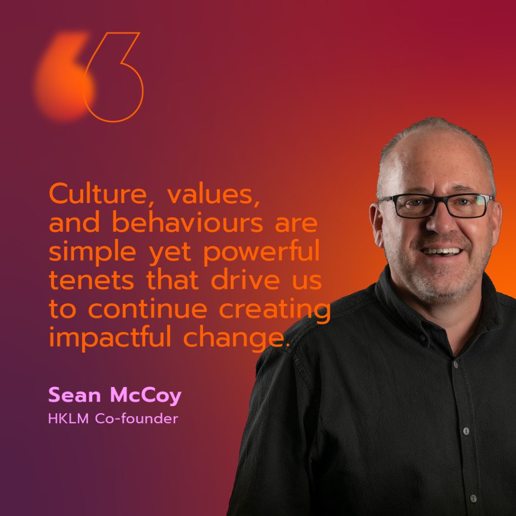 HKLM social media post about founders thought on culture