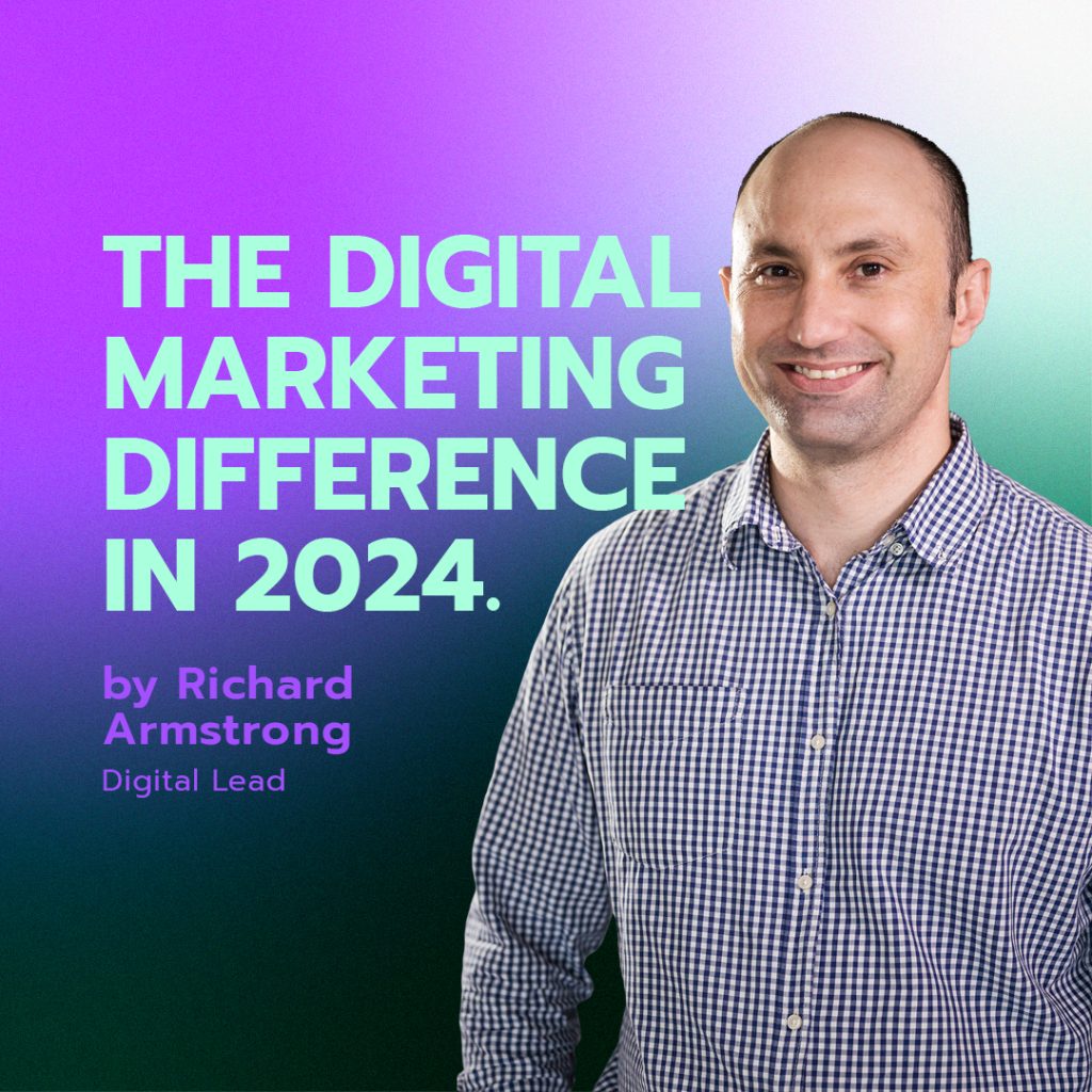 HKLM social media post about Richard Armstrongs thoughts on digital marketing